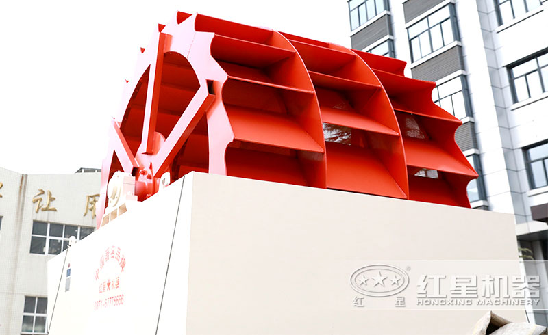 三輪輪斗式洗砂機，產(chǎn)量120-200t/h